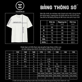 Áo thun Teeworld Basic Form Tay Ngắn