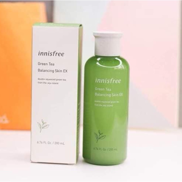 [NEW 2019] Nước Hoa Hồng Trà Xanh Innisfree Green Tea Balancing Skin EX 200ml