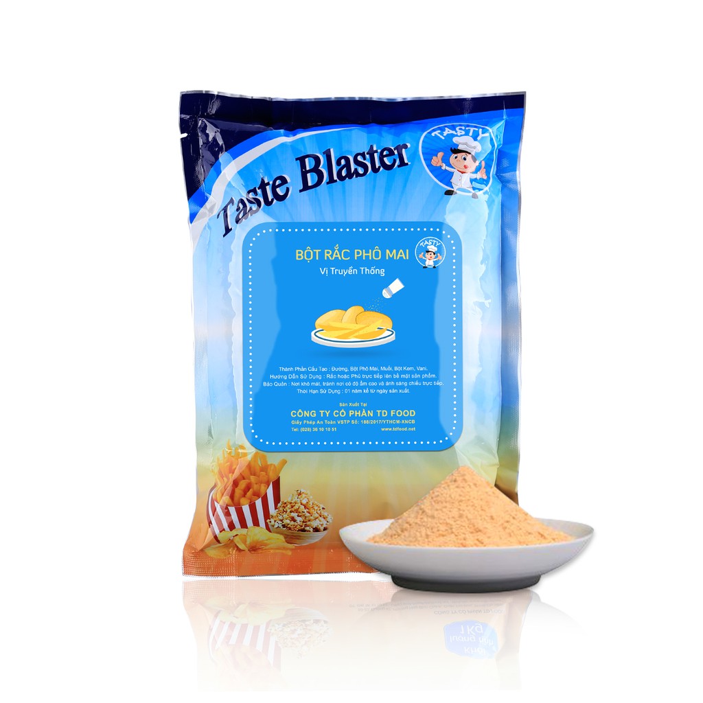 Bột Rắc Phô Mai Tasty - Vị Truyền Thống