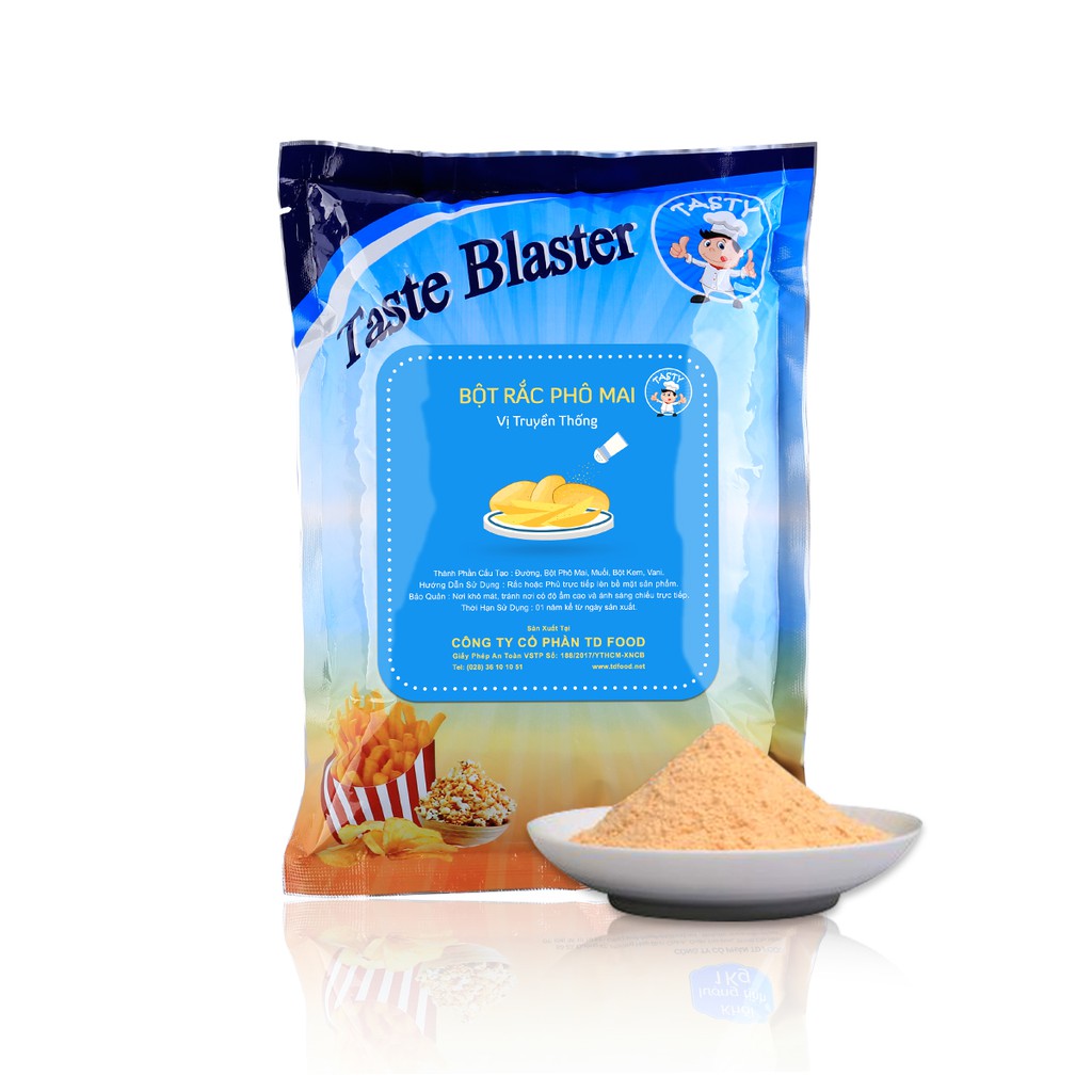 Bột Rắc Phô Mai Tasty - Vị Truyền Thống (1 KG)