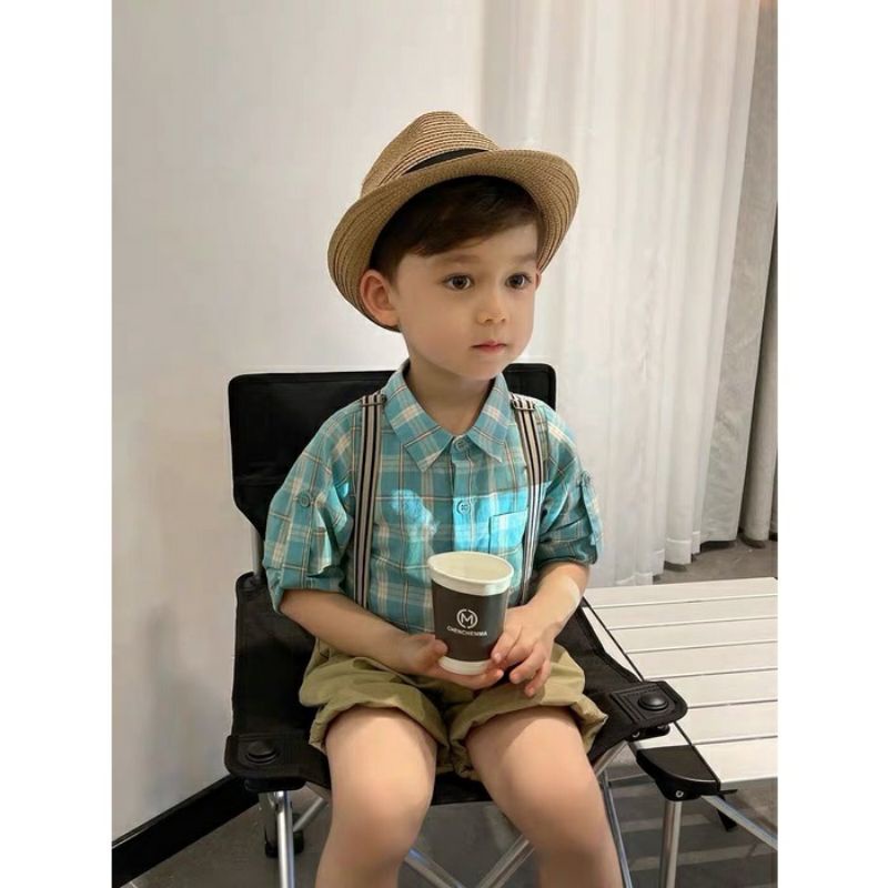 Nón Cói, Mũ Phớt Cho Nam Nữ, Bé Trai Bé Gái Đi Biển, Đi Dạo, Dự Tiệc, Chụp Ảnh Phong Cách Hàn Quốc - TẶNG DÂY MÚT BS202