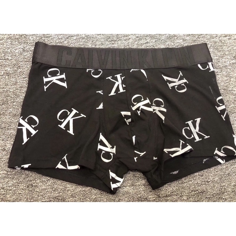 Boxer quần lót nam, sịp đùi in hoạ tiết viền bự Nô Store