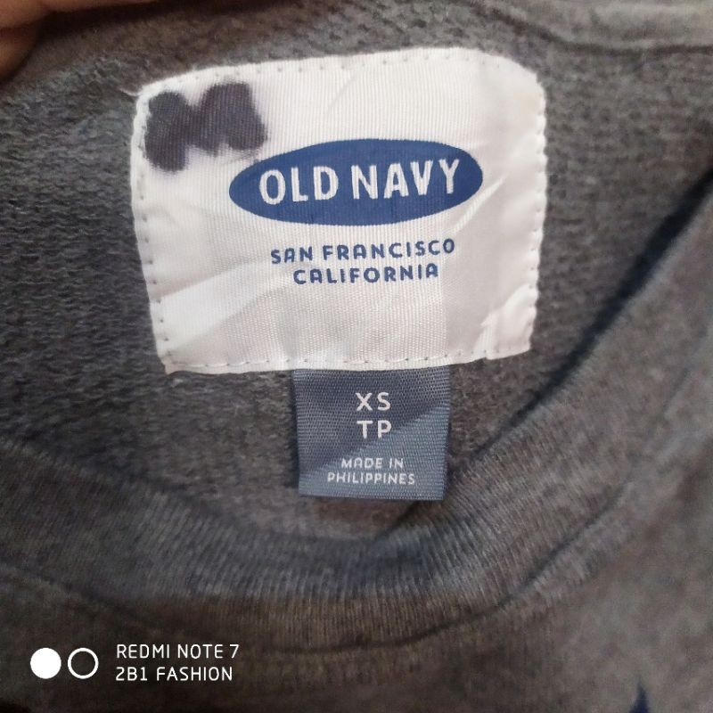 [2hand] Áo thun dài tay hiệu Old Navy chính hãng dáng dài