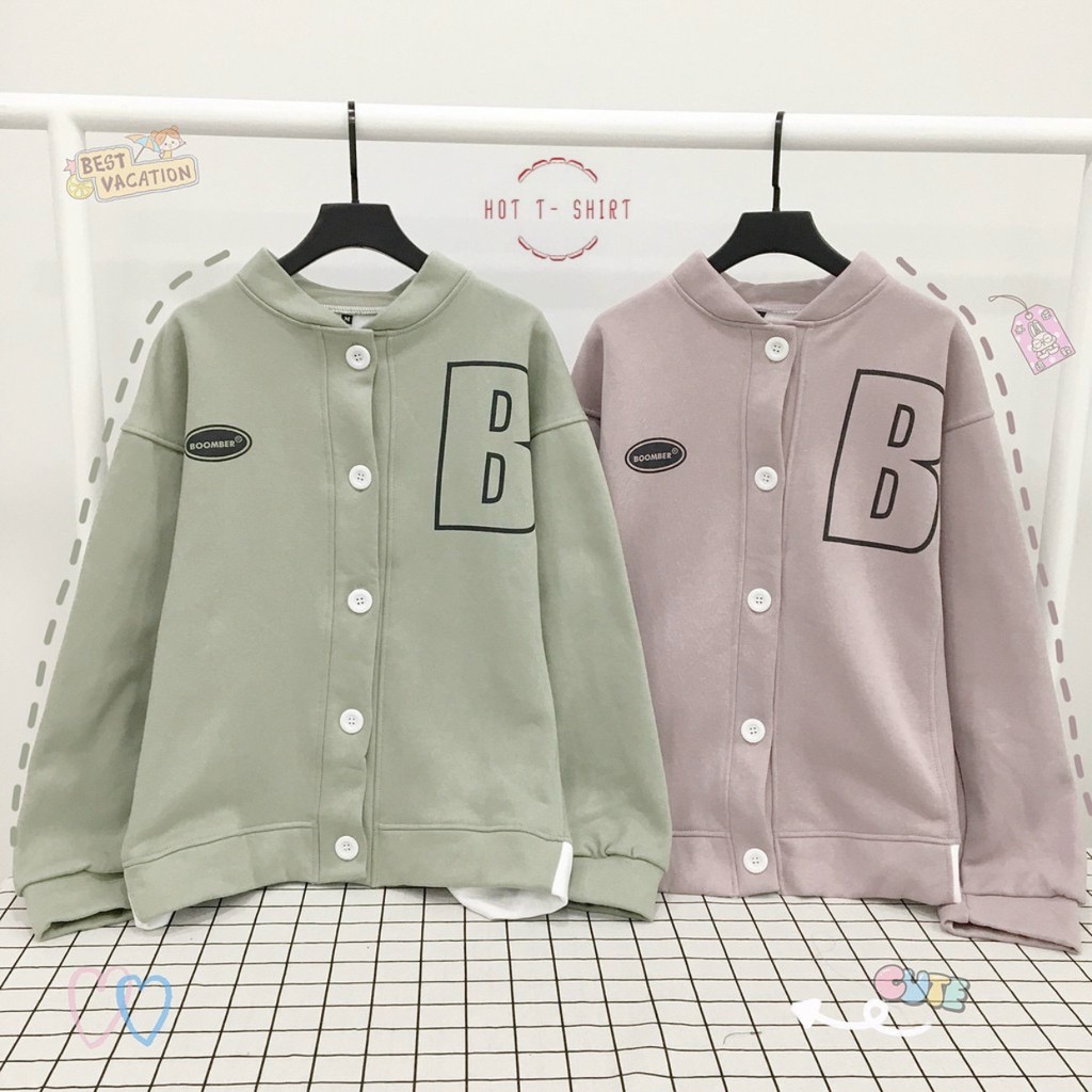 Áo Khoác Nam Nữ Unisex Cadigan Áo Khoác Kiểu Bomber Cặp Đôi Form Rộng Hot T-Shirt | BigBuy360 - bigbuy360.vn