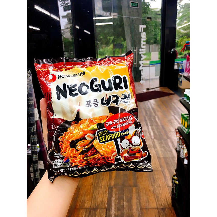 [Mã GROXUAN1 giảm 8% đơn 150K] (2 loại) Mì Nongshim Neoguri gói 137gr | BigBuy360 - bigbuy360.vn