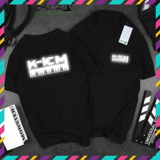 RẺ VÔ ĐỊCH- Áo thun K-ICM Phản Quang - Vải Cotton 4c Siêu Mềm Mịn (Không đúng Cotton đền tiền tặng áo - Hình Thật)