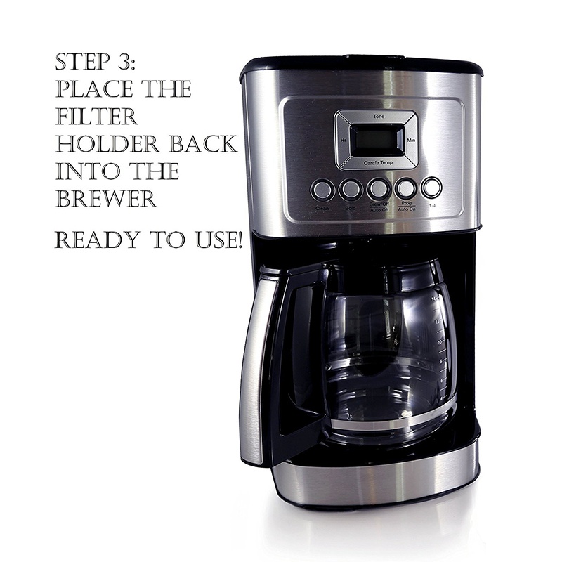Set 12 Túi Than Lọc Nước Thay Thế Cho Máy Pha Cà Phê Cuisinart DCC-RWF