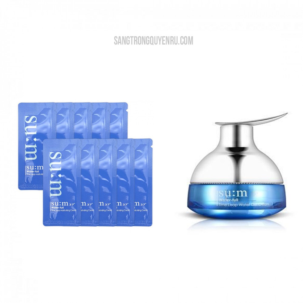 (Gói) Water full Time Leap Moisturizing Cream Sample Kem dưỡng da cao cấp Sum37(1 gói 1ml)