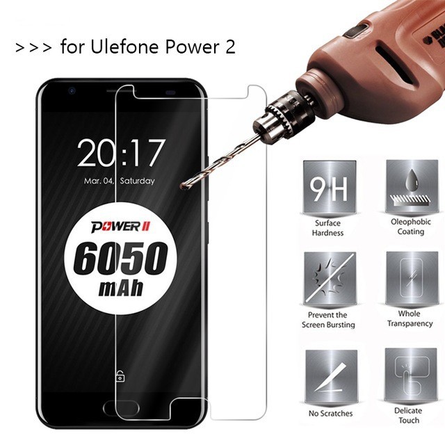 Kính cường lực cao cấp cho Ulefone S8 / S8 Pro / Power 2 kính cường lực