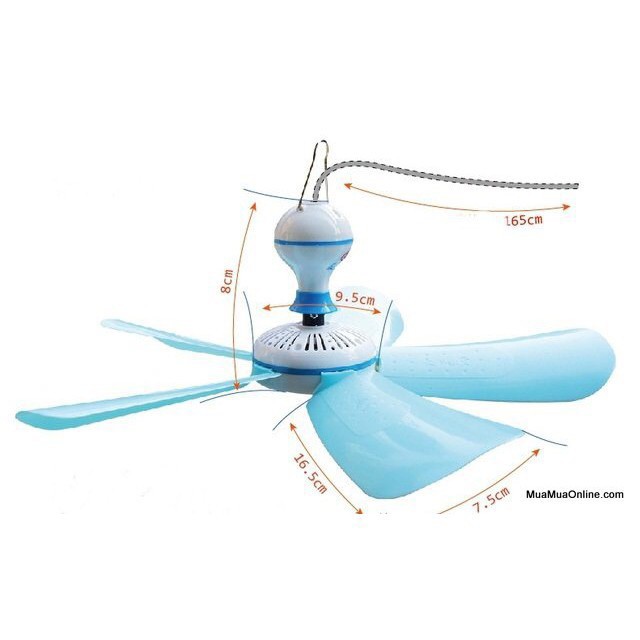 Quạt trần mini 4 cánh
