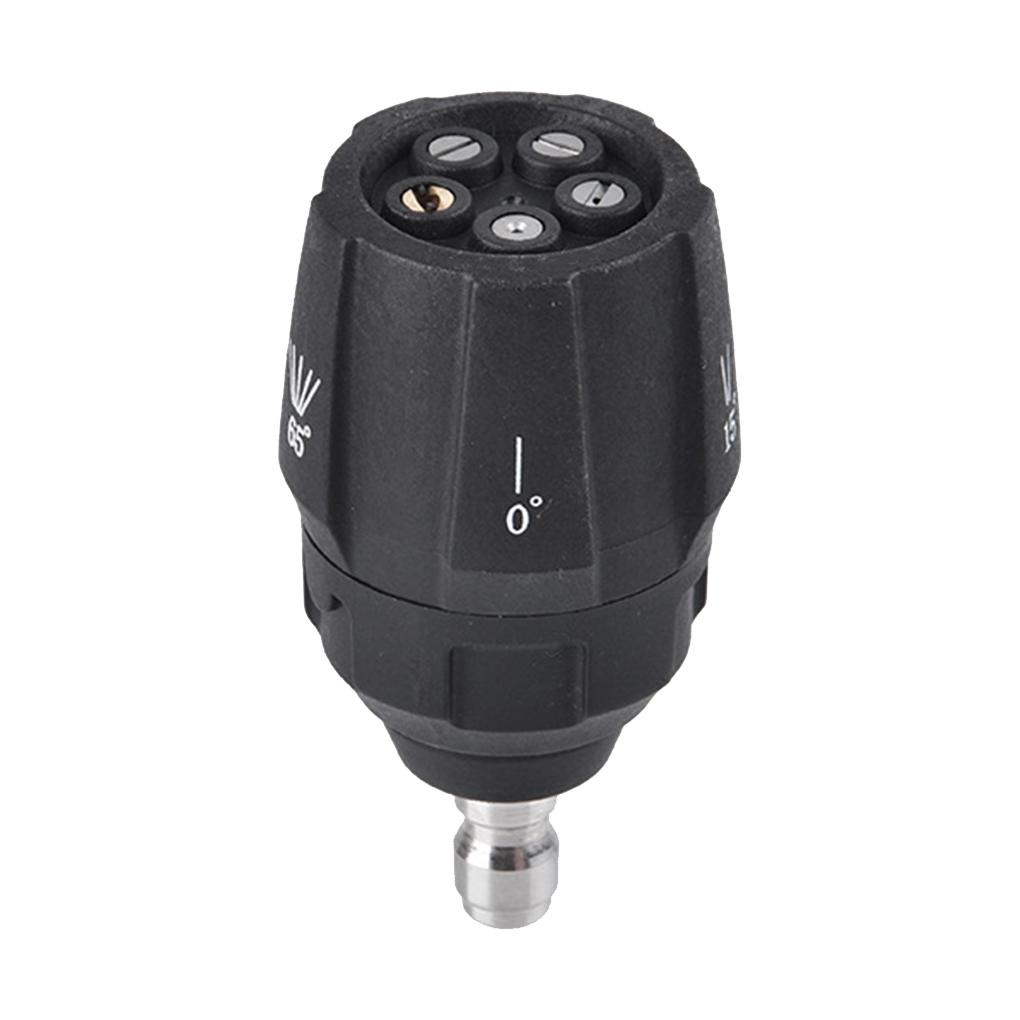 Vòi Xịt Nước Áp Suất Cao 5 Trong 1 Bằng Nhựa 1 / 4inch