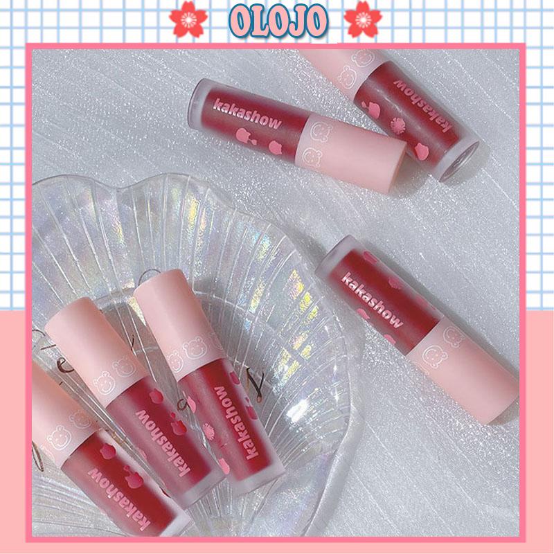 ⚜️Son môi KAKASHOW kết cấu mờ dưỡng ẩm mềm mại kháng nước trang điểm lâu trôi