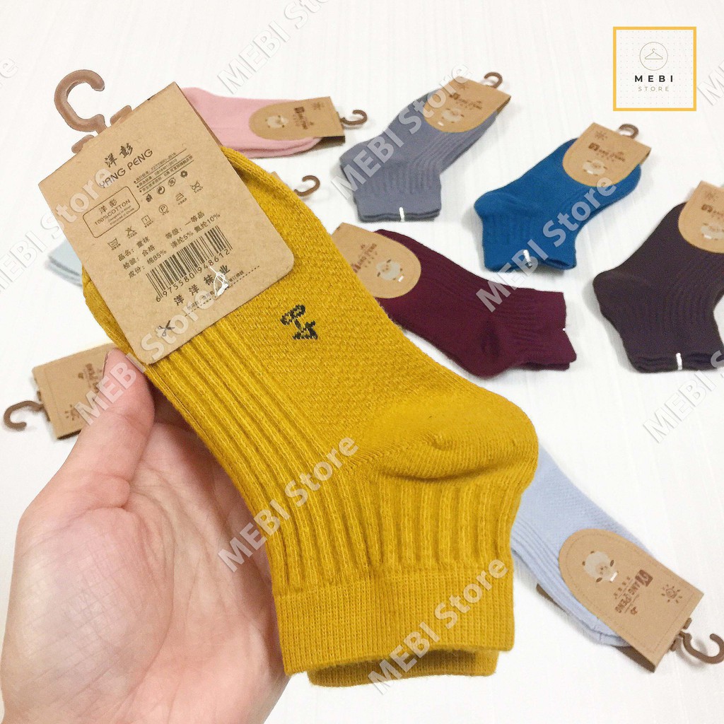 Set 5 đôi tất, vớ trẻ em sắc màu phong cách hàn quốc cao cấp, dày mịn cho bé từ 1-4 tuổi, 4-8 tuổi