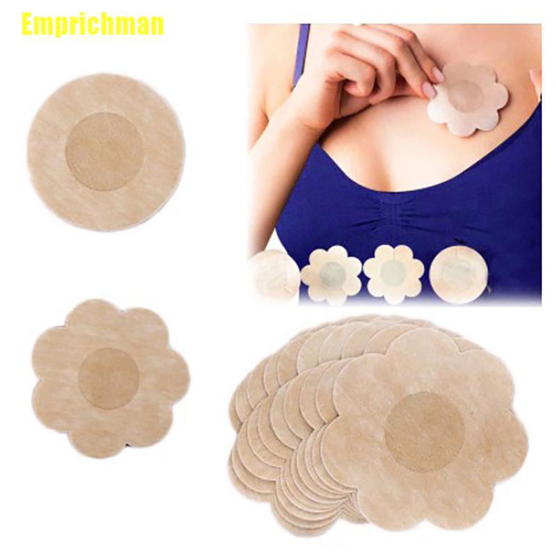 (Hàng Mới Về) Set 10 Cặp Miếng Dán Ngực Tự Dính Tiện Lợi