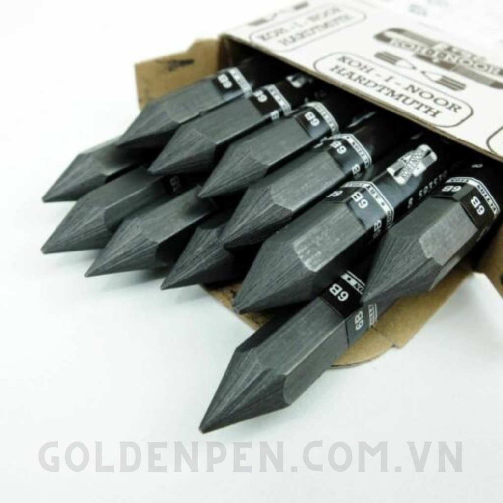 Chì Than Vẽ Ký Họa Koh-I-Noor 8971 HB/2B/4B/6B | Full Chì Không Gỗ | Vẽ Ký Họa Chuyên Nghiệp | Chì Tiệp Chất Lượng No.1|