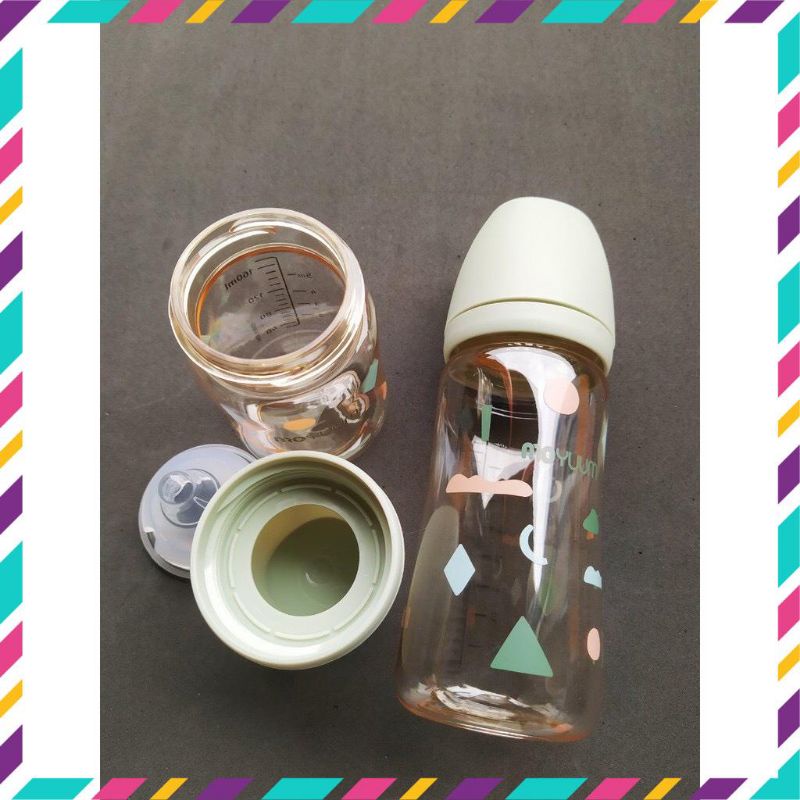 = Bình sữa Moyuum cổ rộng hàn Quốc 170ml/270ml mẫu mới 2021 Moyuum Mây đẹp