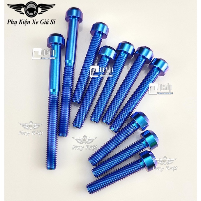 [Sale Khủng] Bộ Ốc Lốc Máy Titan Thật GR5 Cho Vario 2015 - 2022, AirBlade AB 2013 - 2022 (10 Con) 4976