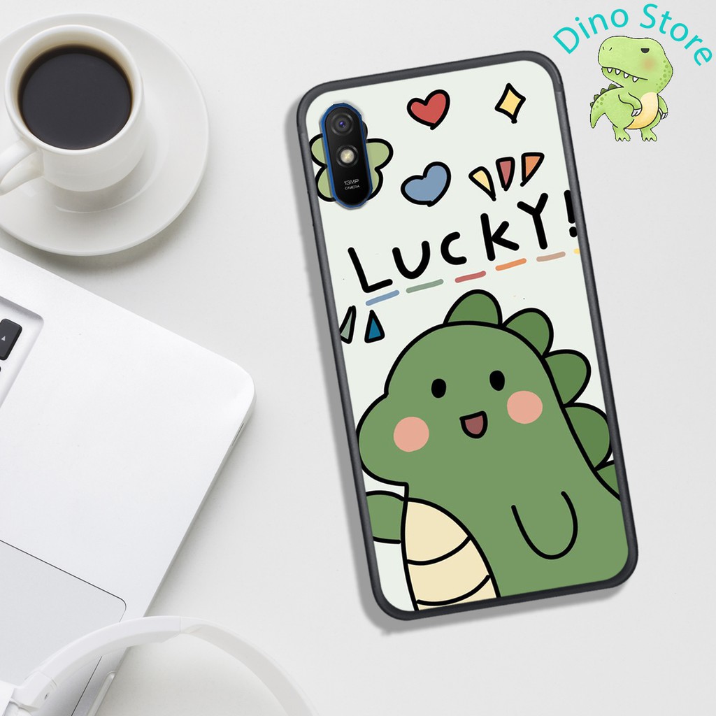 ỐP LƯNG XIAOMI REDMI 9A/7A  ,  IN HÌNH KHỦNG LONG NGỘ NGHĨNH VÀ CUTE