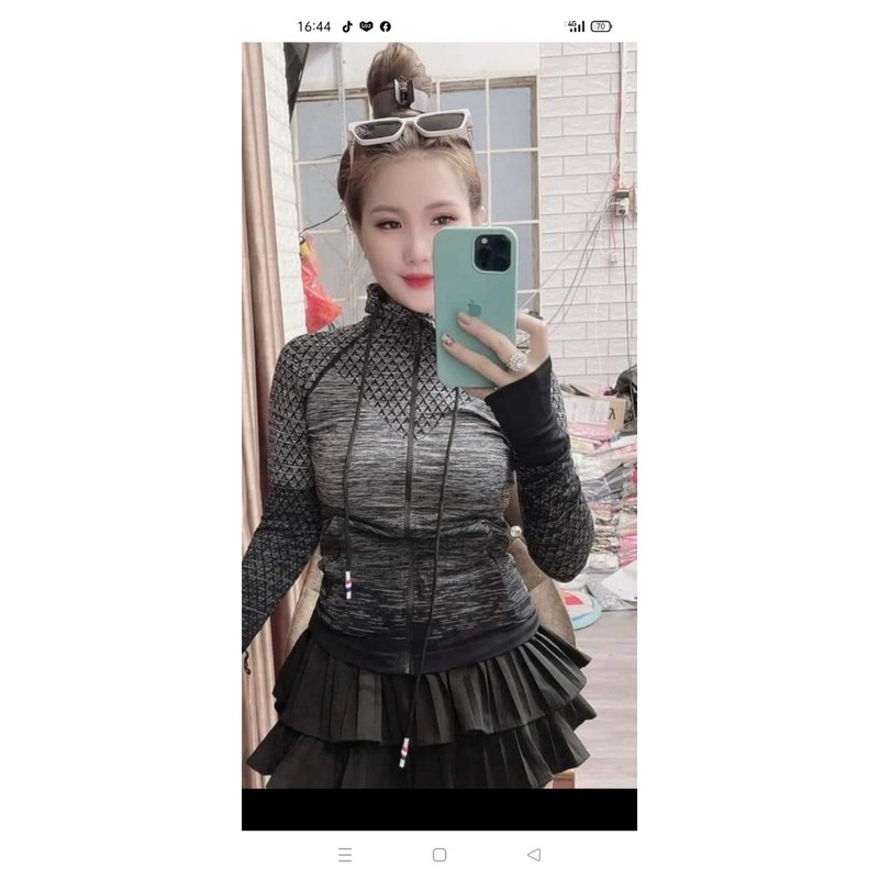 Áo Khoác Tập Gym Yoga Chống Nắng