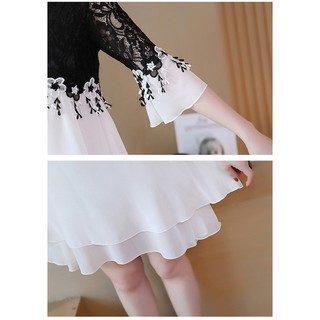 【Big Size Quảng Châu】 Đầm suông big size quảng châu D1072