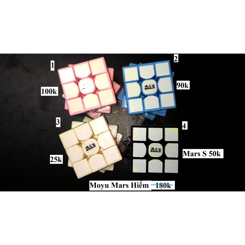 Rubik 3x3x3. Flagship Siêu giảm giá. Mars Hiếm