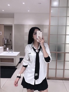 Sơ mi kèm cà vạt