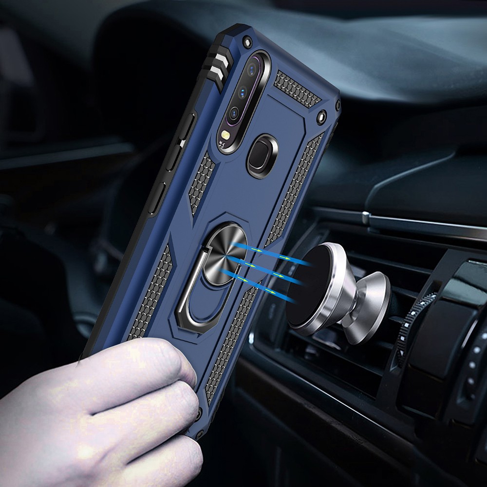 FREESHIP 50k_Ốp lưng Vivo U10 Y11 Y12 Y15 Y17 Ốp chống sốc 2 lớp kèm nhẫn iring làm giá đỡ