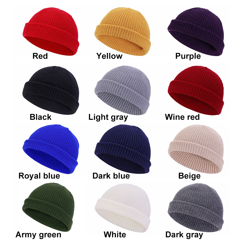 Mũ Len Beanie Thời Trang Nam Nữ