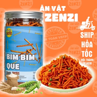 Bim bim que thái lan, bim bim tăm đậu hà lan 400g Zenzi đồ ăn vặt Sài Gòn
