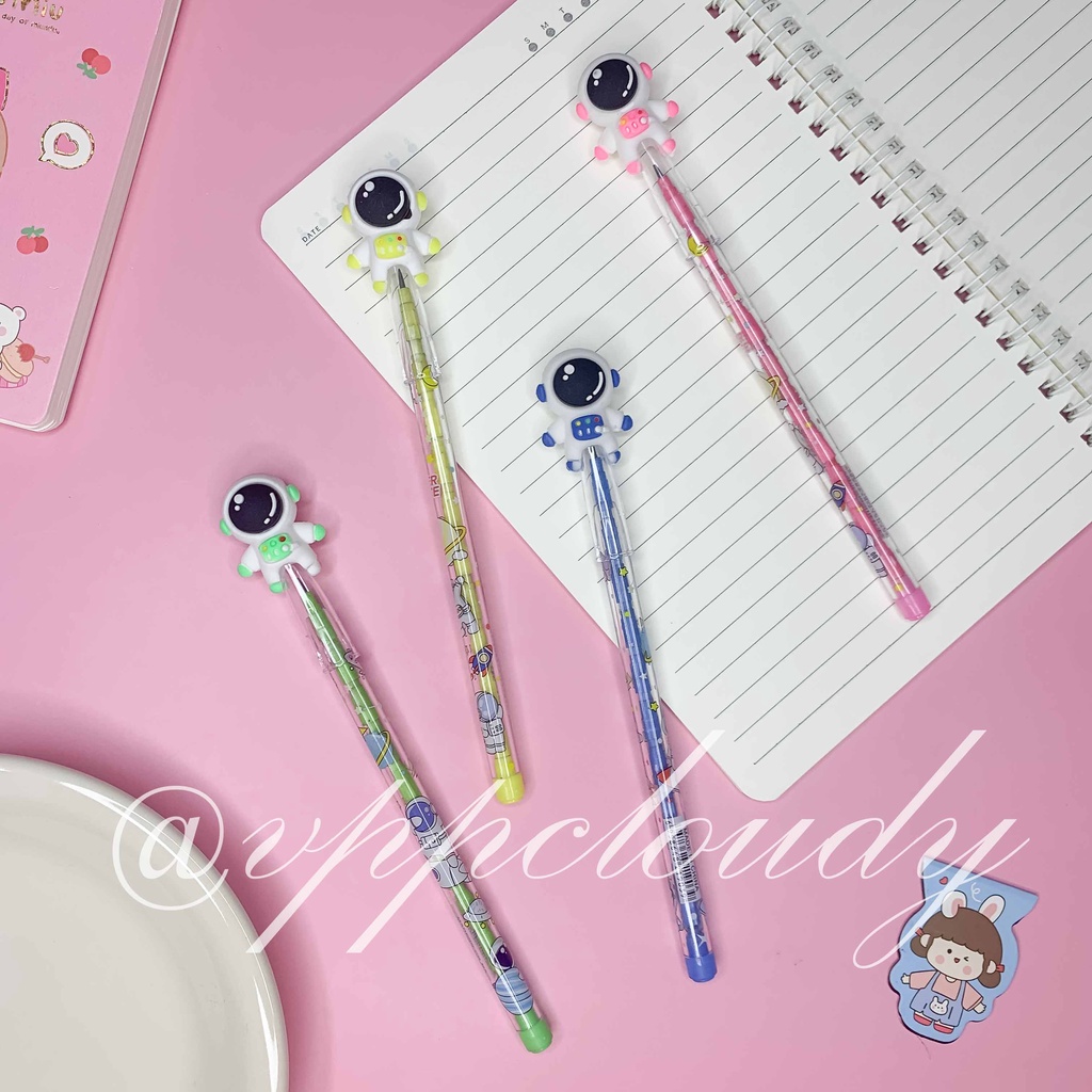 Bút chì khúc giáng sinh, halloween dễ thương tiện lợi, nhiều mẫu mã cho học sinh tiểu học