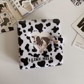 Binder/ Collect book mini cherry, bò sữa