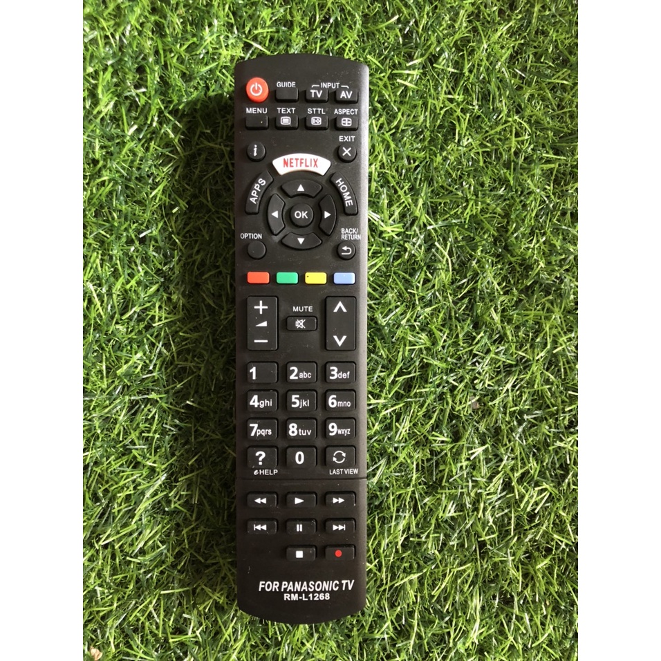 Điều khiển TIVI panasonic RM-L1268 hàng tốt - Tặng kèm pin - Remote panasonic RM-L1268 mẫu thay thế giá tốt