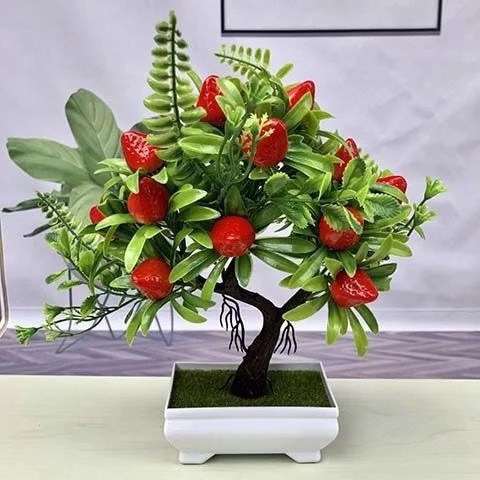 Chậu tiểu cảnh giả: cây cam, cây quýt trang trí | BigBuy360 - bigbuy360.vn