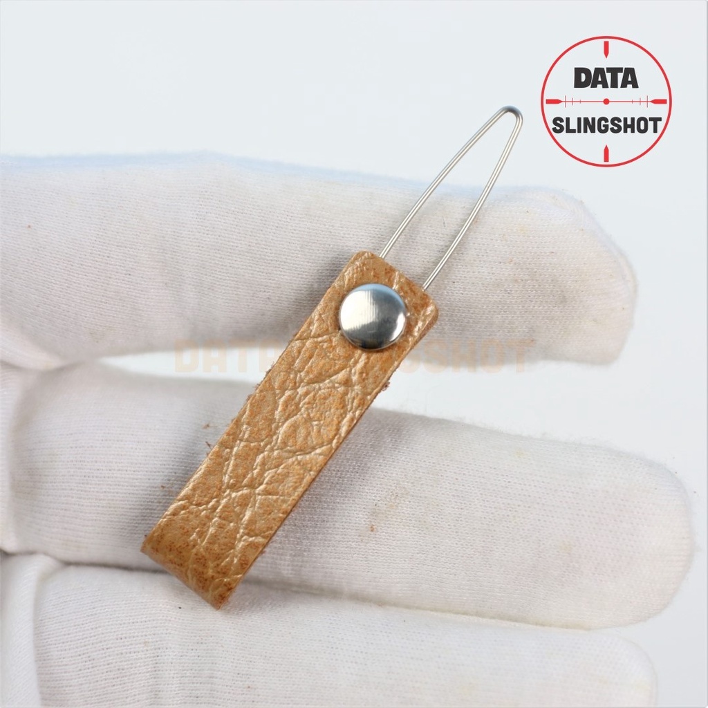 Cây Xỏ luồn Thun cột miếng da Ná Cao Su - DATA SlingShot
