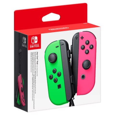 Tay Cầm Nintendo Switch Joy-Con - Neon Pink/Neon Green