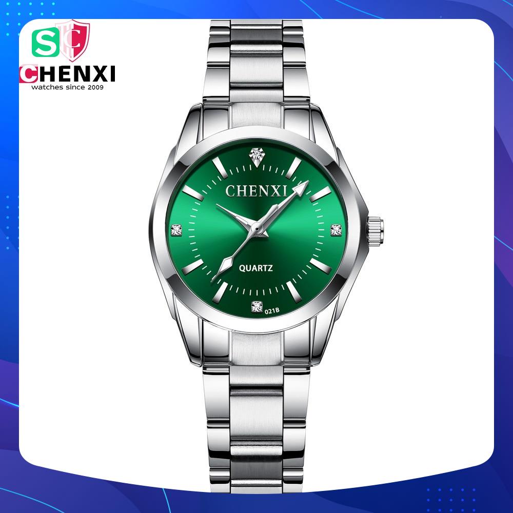 Đồng Hồ Nữ CHENXI Giá Rẻ Dây Kim Loại Cao Cấp Mặt Đồng Hồ Đính Đá Đẹp,chống vô nước,Bảo hành 12