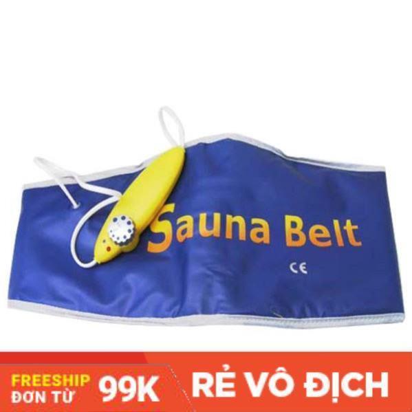 Đai quấn nóng giảm mỡ bụng Sauna Belt tặng kèm thước dây - Lỗi 1 đổi 1