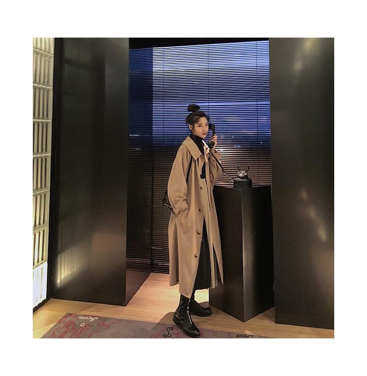 Áo Khoác Gió Dáng Dài Qua Gối Cỡ Lớn Cho Nữ 100kg Blazer | BigBuy360 - bigbuy360.vn