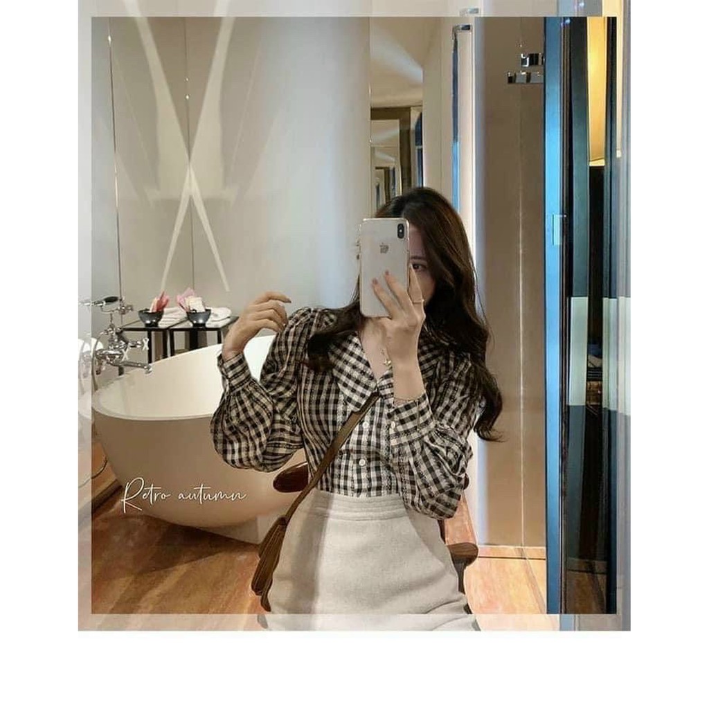 [Mã FAMAYMA2 giảm 10K đơn 50K] (GIÁ BUÔN SỈ) Áo Sơ Mi Nữ Kẻ Thời Trang Hot Nhất Hè | BigBuy360 - bigbuy360.vn