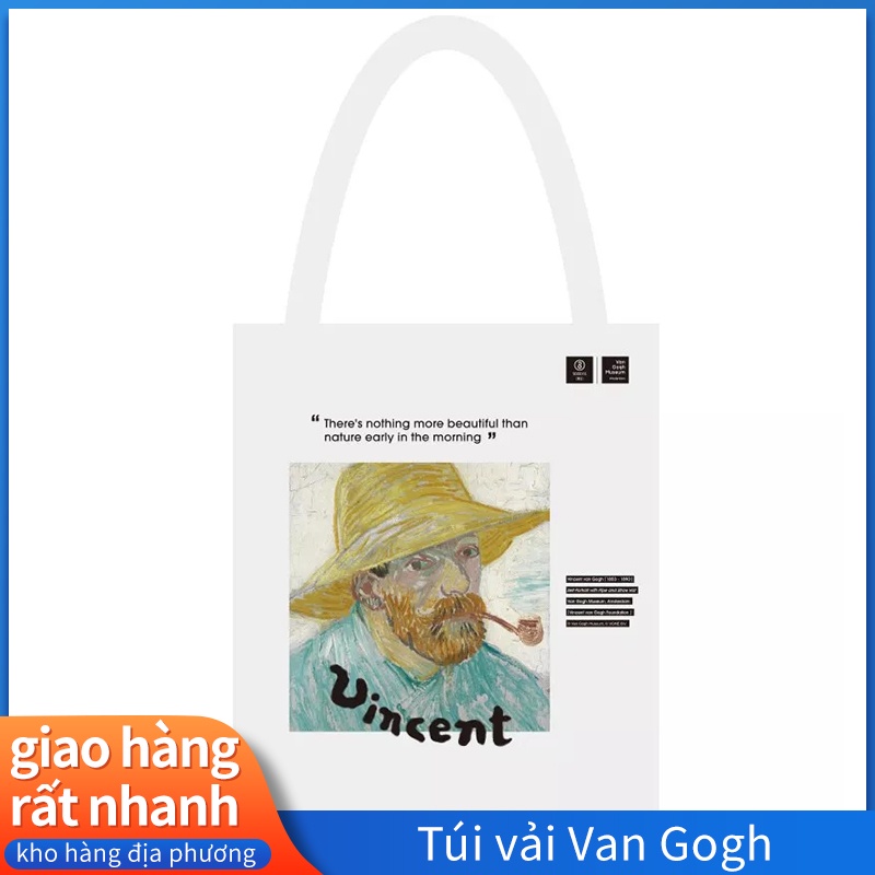 Túi vải SOOCAS In Harajuku Túi mua sắm Cô gái Túi xách Túi đeo vai Nữ