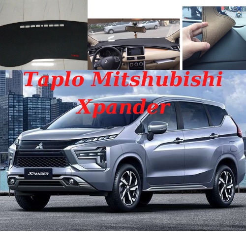 Thảm Taplo Mitsubishi Xpander Da Vân Carbon Cao Cấp, Chống Nóng Taplo
