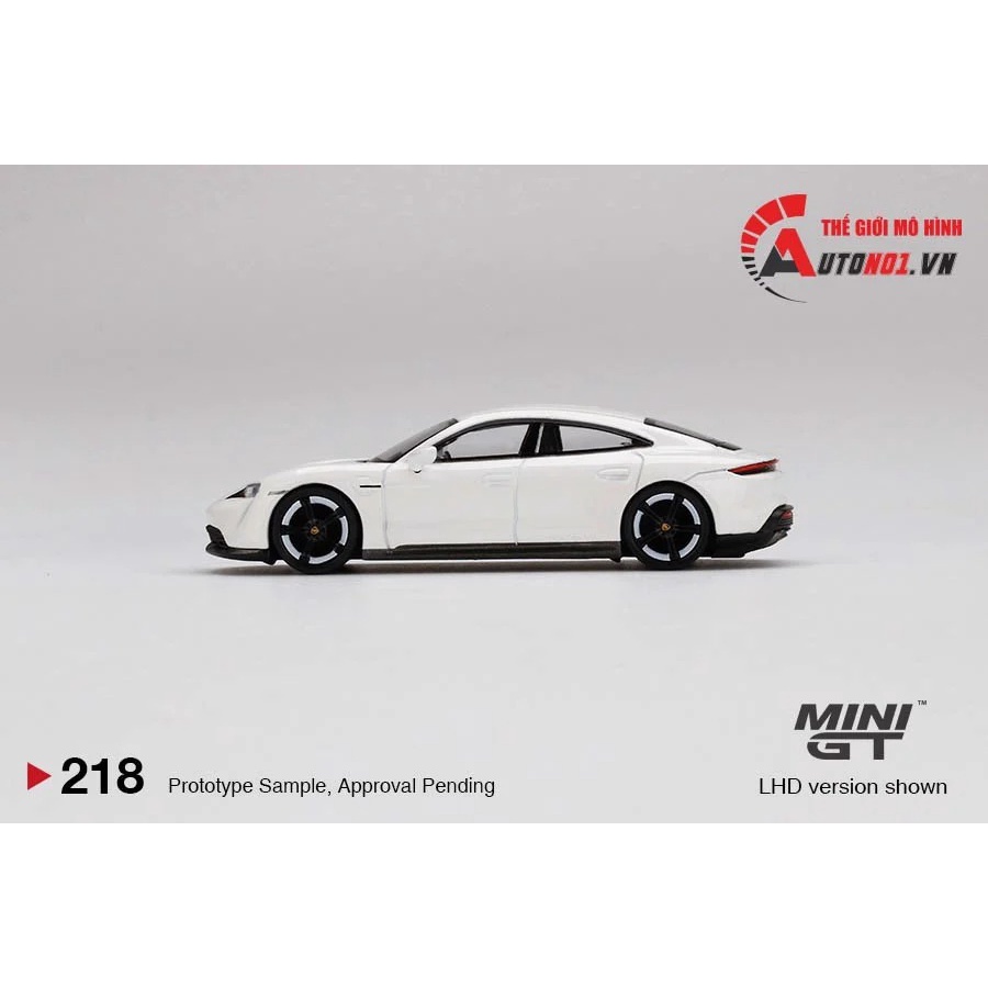 Mô hình xe Porsche Taycan Turbo S 1:64 Minigt