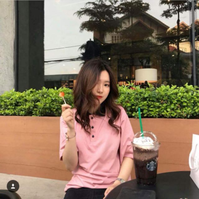 POLO MIX UNISEX HÌNH THẬT/ÁO THUN CỔ TAY LỞ
