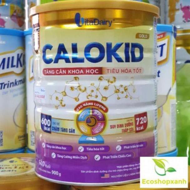 [Mã 267FMCGSALE giảm 8% đơn 500K] Combo 3 lon Sữa Calokid 900g date 2022