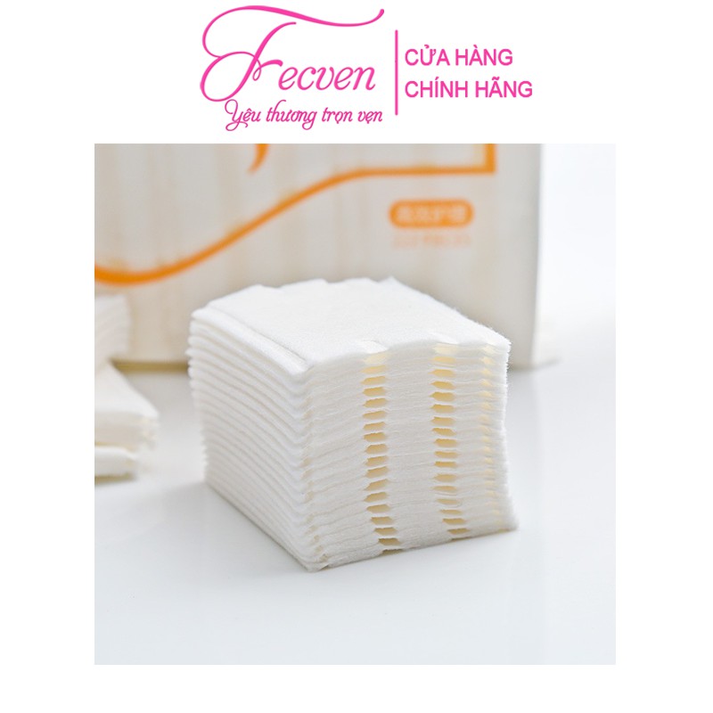 Bông Tẩy Trang 222 Miếng Cotton Pads 3 Lớp Cotton Mềm Mịn Giúp Tẩy Trang Sạch -Lau Sạch Bã Nhờn Bụi - Bẩn Trên Da FECVEN | BigBuy360 - bigbuy360.vn