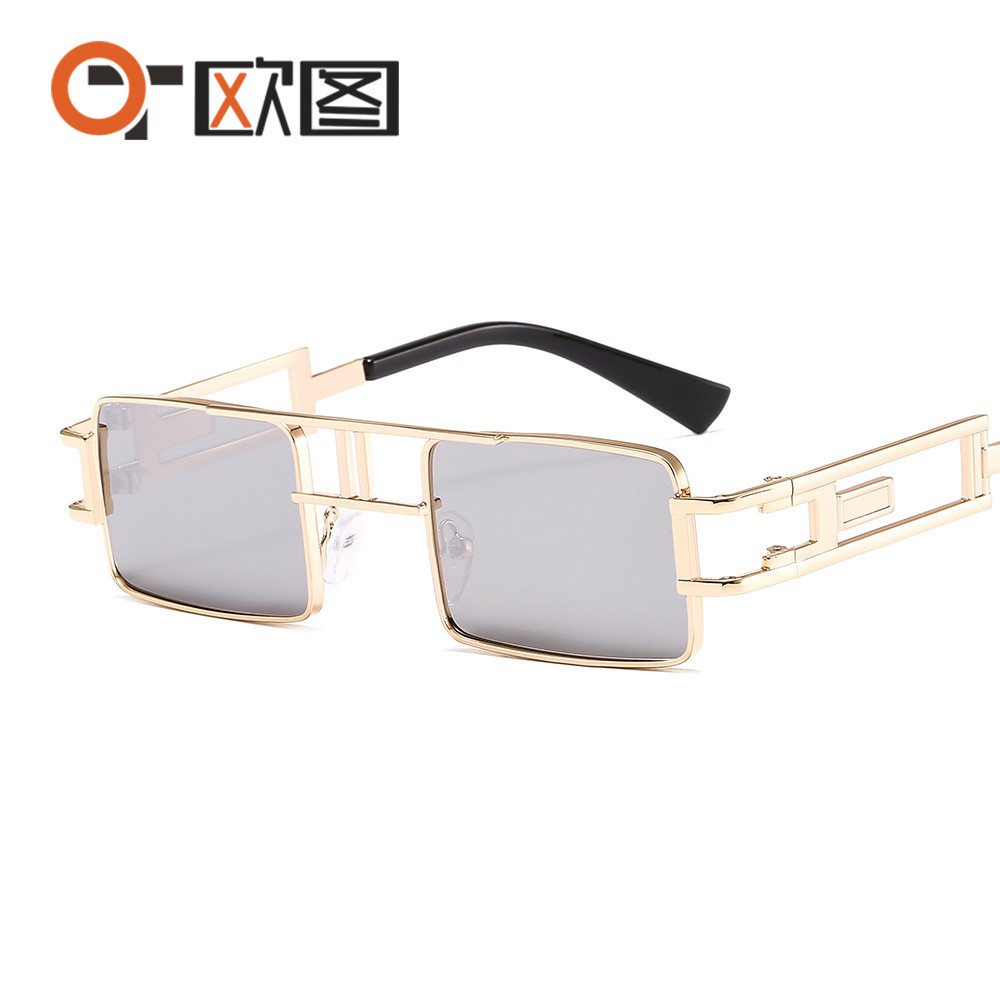 Kính Mát Gọng Kim Loại Phong Cách Steampunk 522