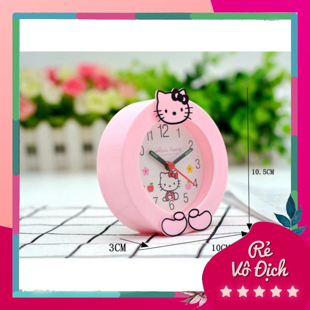 (Rẻ Là Mua) Đồng hồ để bàn Hello Kitty - 5444 (Mua Ngay)