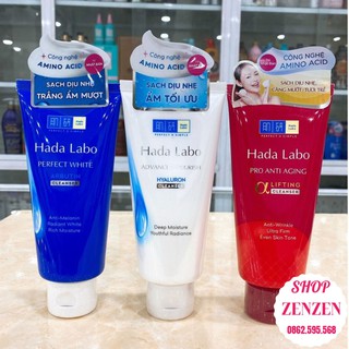 Sữa rửa mặt HADALABO hàng chính hãng 80g