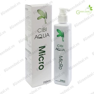 CIBI AQUA - Micro (Chai 250 ml) | Phân nước vi lượng chứa Humic và Fulvic kích rễ chồi cho cây thủy sinh