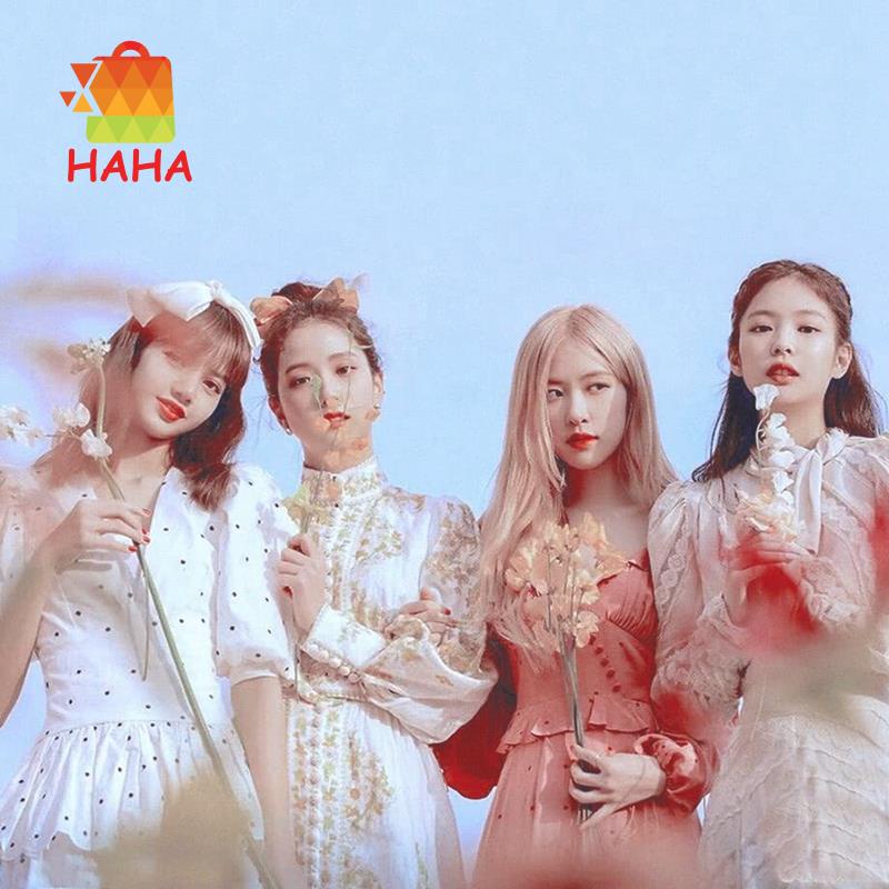 Tranh đính đá giả hình cô gái nhóm nhạc Blackpink